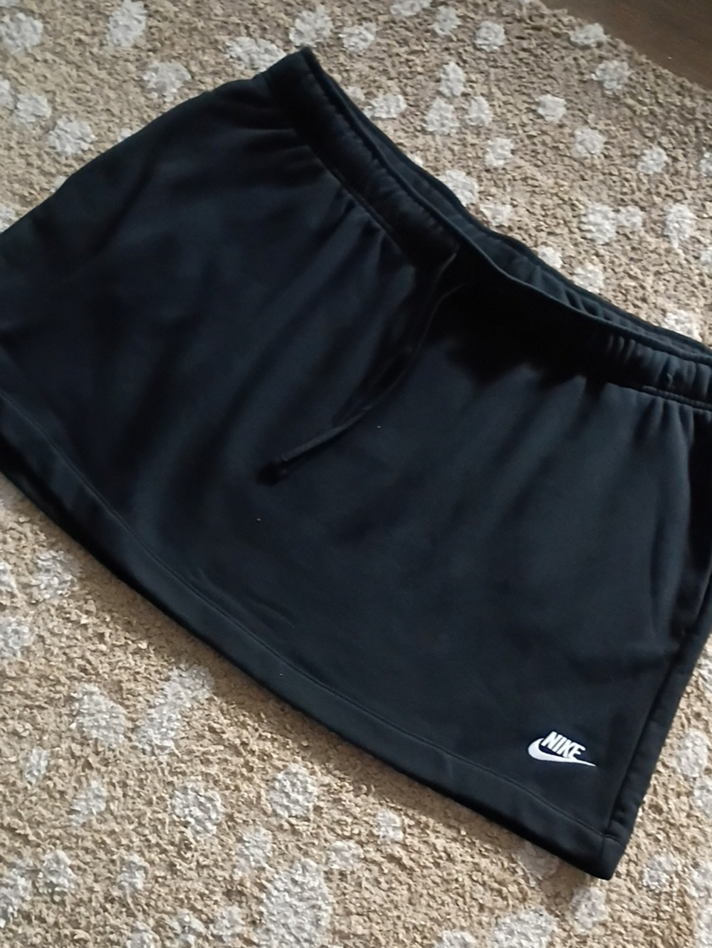 Nike Black Drawstring Skirt